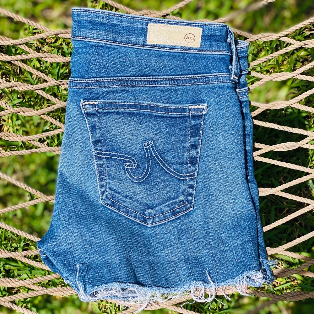 Custom AG ⭕️‼️ Re- worked denim shorts🌀
